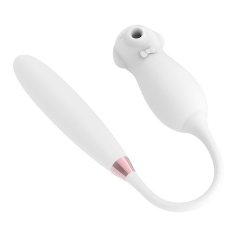 Wibrator Stymulator, wibrator-Elva Dual Purpose (white)
