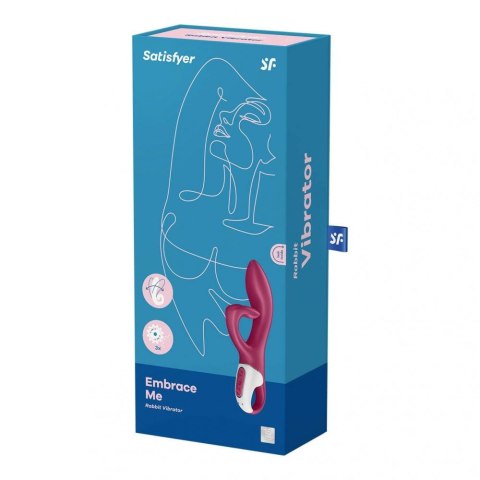 3 Satisfyer wibrator Wibrator-Embrace me (Berry)