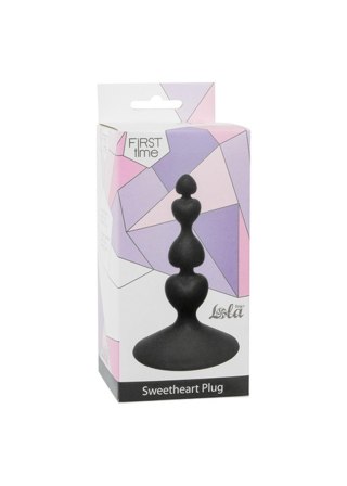 Plug, korek analny-Anal Plug, korek analny Sweetheart Plug, korek analny Black