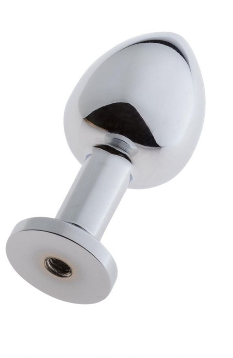 MALESATION Alu-Plug, korek analny with suction cup small, chrome